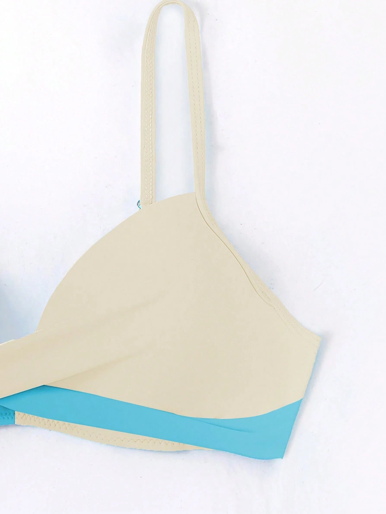 Biquíni Hot Pant Duo Aqua & Ivory