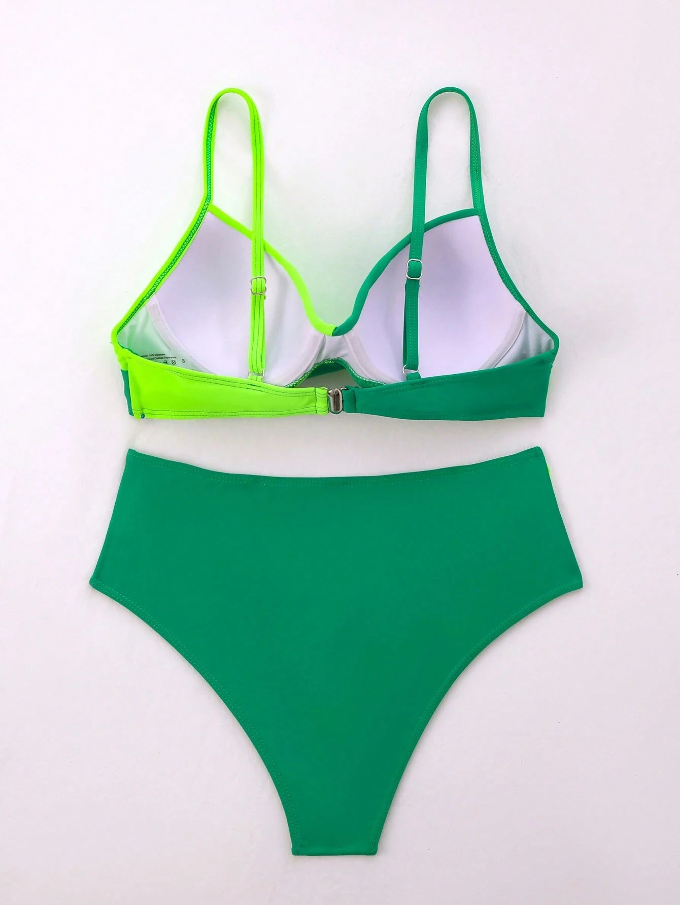 Biquíni Hot Pant Duo Verde & Limão