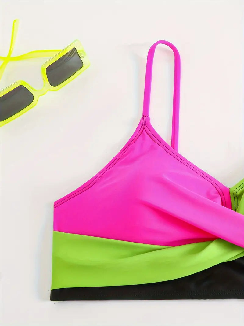 Biquíni Hot Pant Neon Power