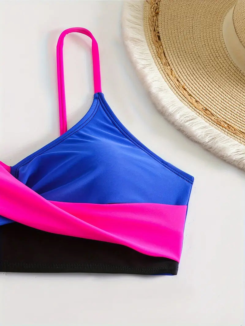 biquíni hot pant cavado com cintura alta