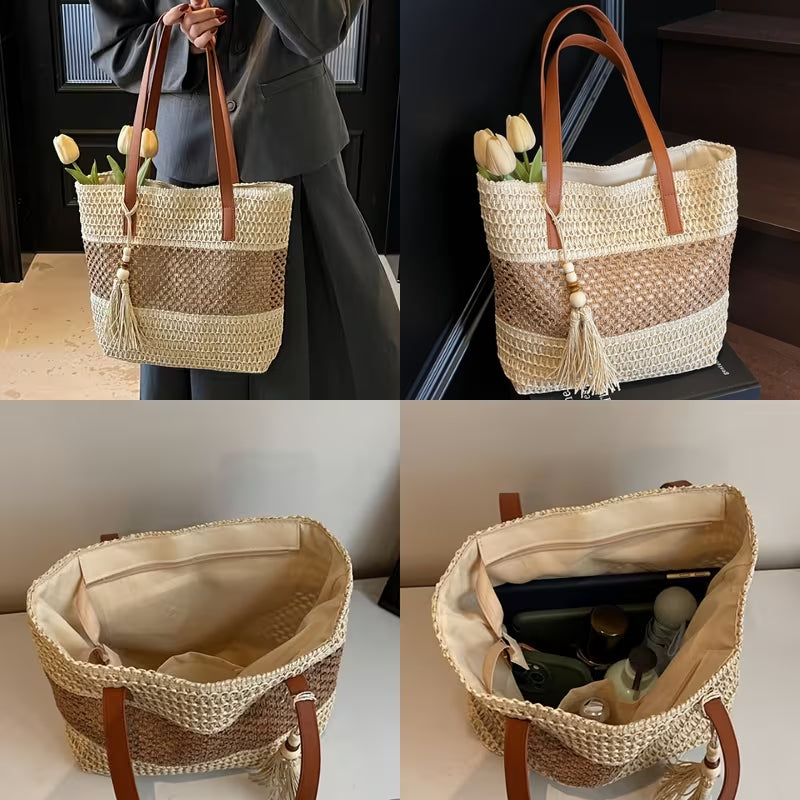 Bolsa Trama Artesanal Saybeleze com Alça Premium