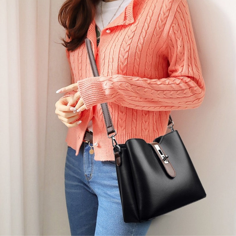 Bucket Bag Saybeleze Elegance Black Premium