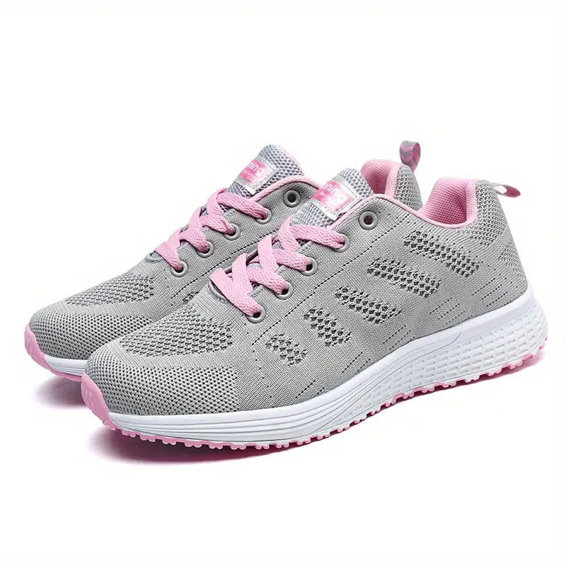 Tênis Feminino Running Confort Fit – Leve, Respirável e Estiloso