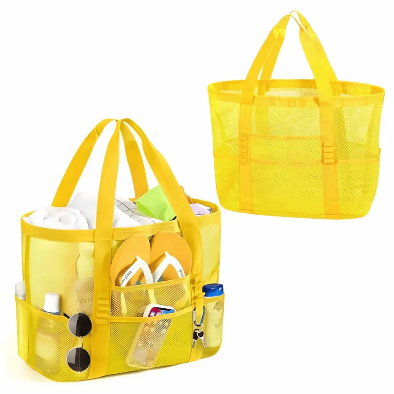 Bolsa de Praia em Malha Respirável de Grande