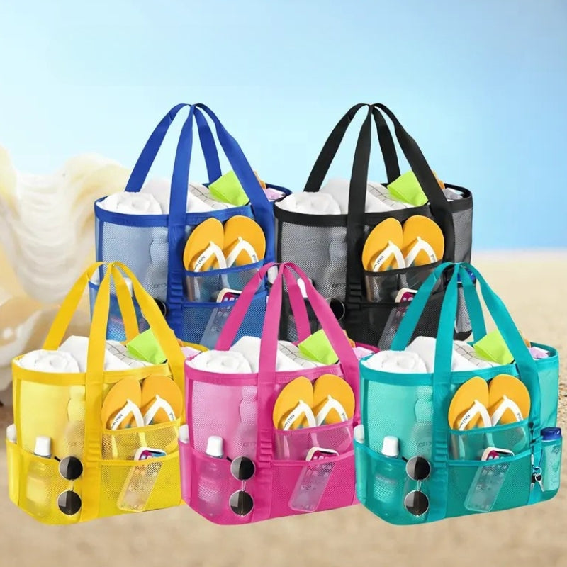 Bolsa de Praia em Malha Respirável de Grande