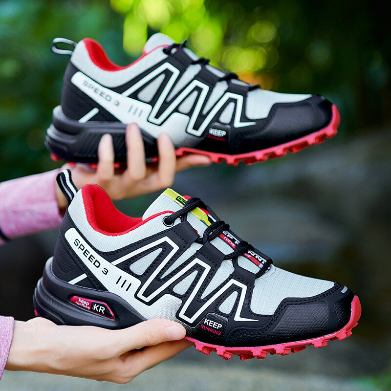 tenis trilha unissex resistente leve e confortavel