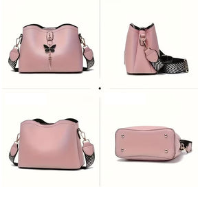 Bucket Bag Saybeleze Butterfly Charm