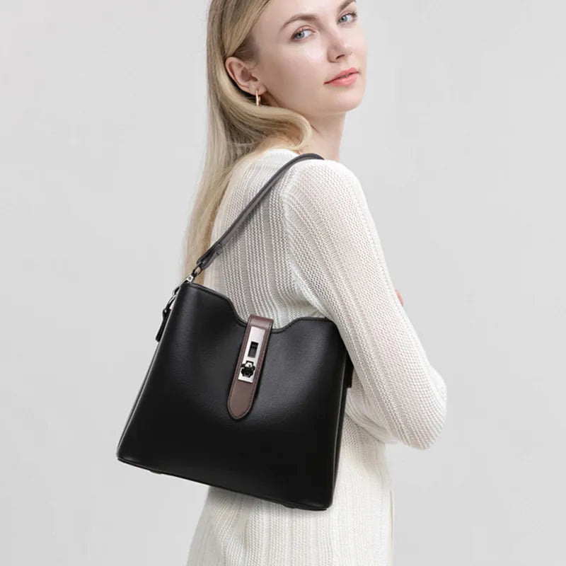 Bucket Bag Saybeleze Elegance Black Premium