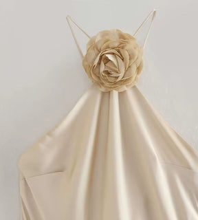 detalhe do luxo do Vestido Longo Granada da Saybeleze