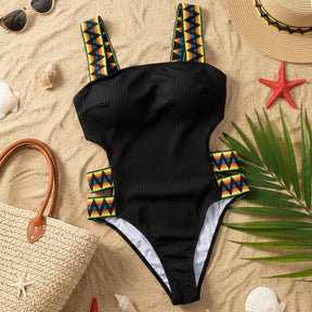 maiô feminino texturizado alta elasticidade
