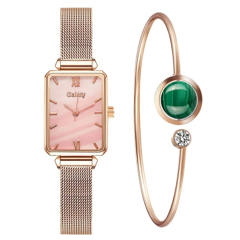 Relógio Feminino Minimalista Galaty belezy Luxury 