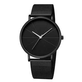 Relógio Feminino Minimal Black All Mesh