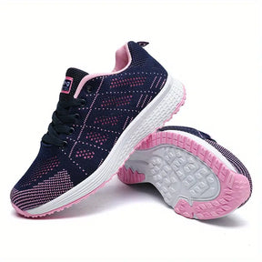 Tênis Feminino Running Confort Fit – Leve, Respirável e Estiloso