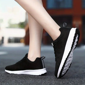 Tênis Feminino Running Confort Fit – Leve, Respirável e Estiloso