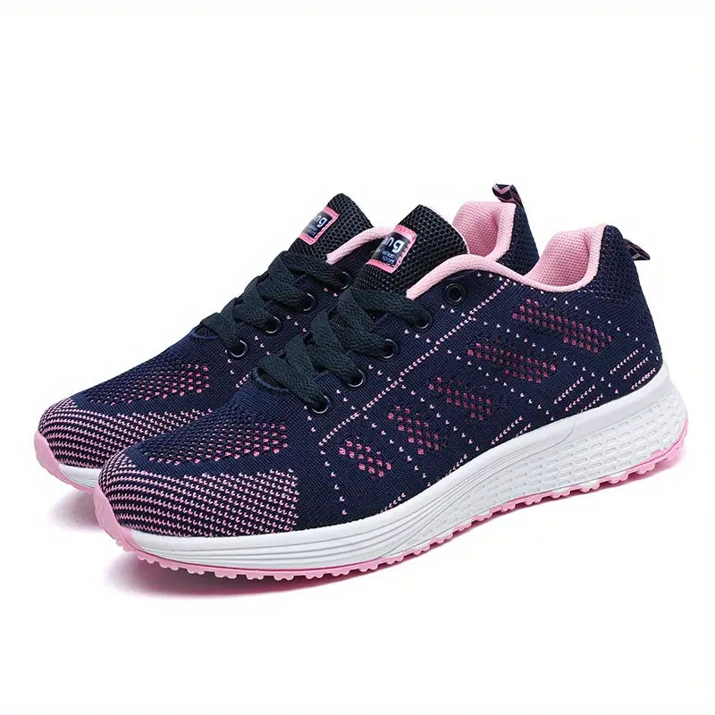Tênis Feminino Running Confort Fit – Leve, Respirável e Estiloso