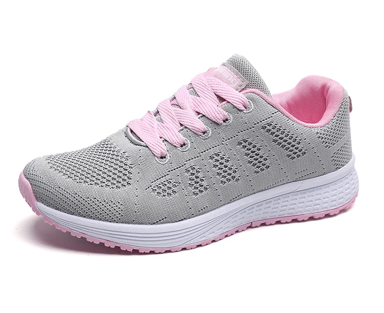 Tênis Feminino Running Confort Fit – Leve, Respirável e Estiloso