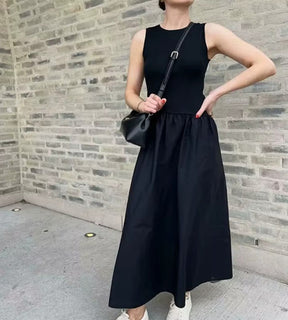 Vestido Feminino Longo Essenza Flow Sem Mangas