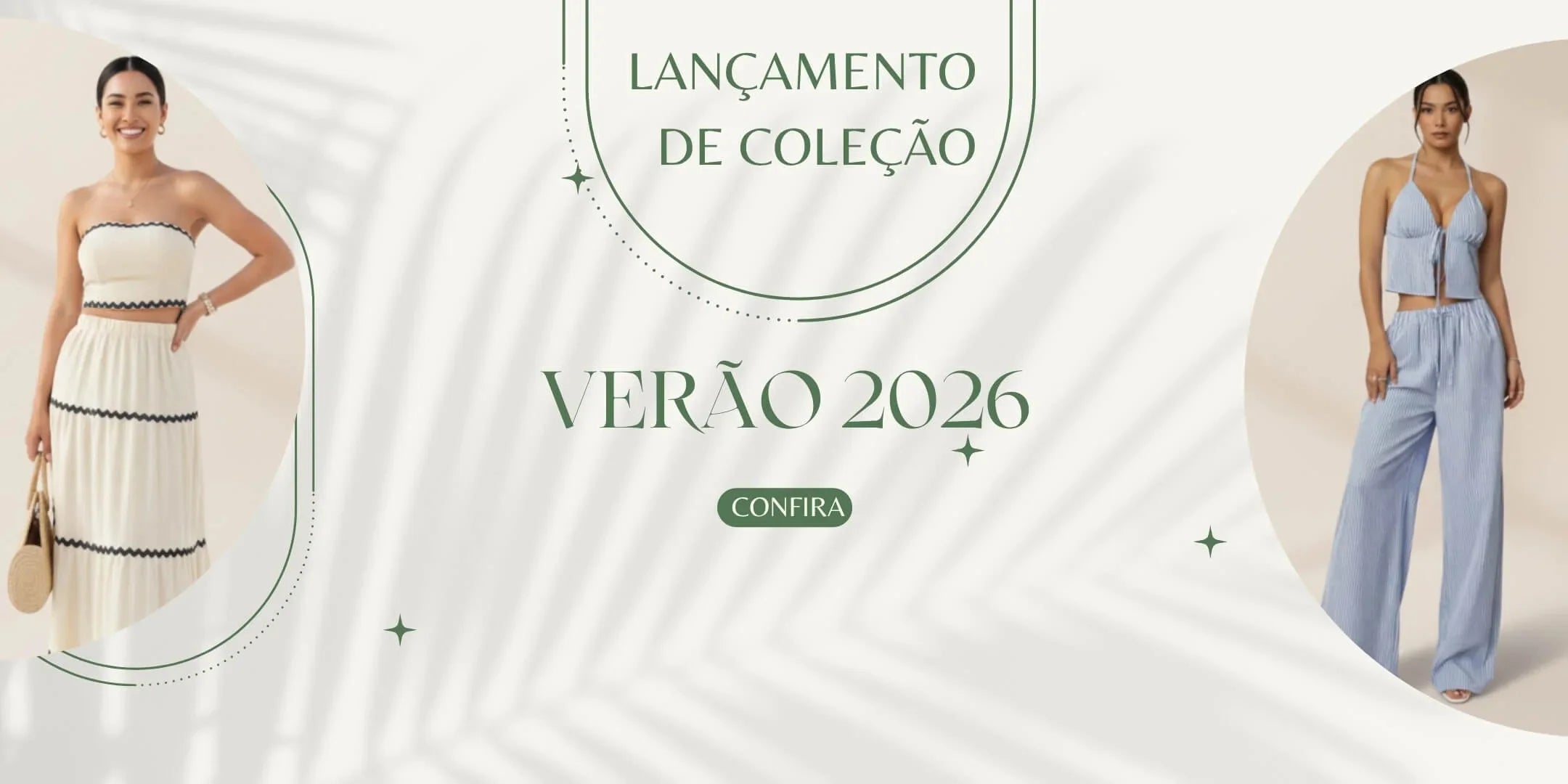 Lançamento coleção verão 2026 moda feminina com looks leves e modernos