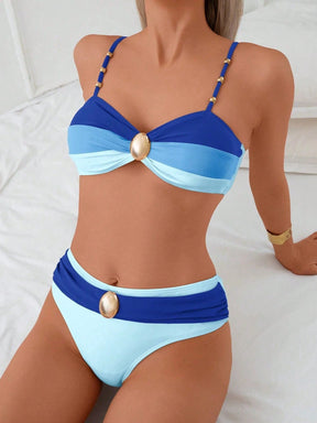 biquíni hot pant cintura alta costas