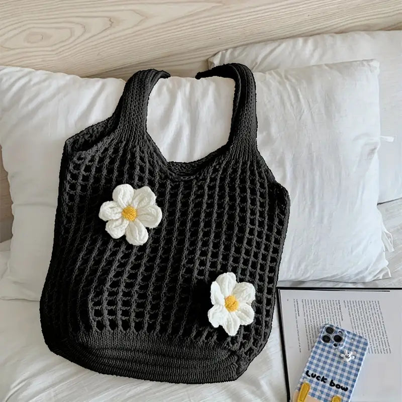 Bolsa Feminina Crochê Flowers Breeze Say