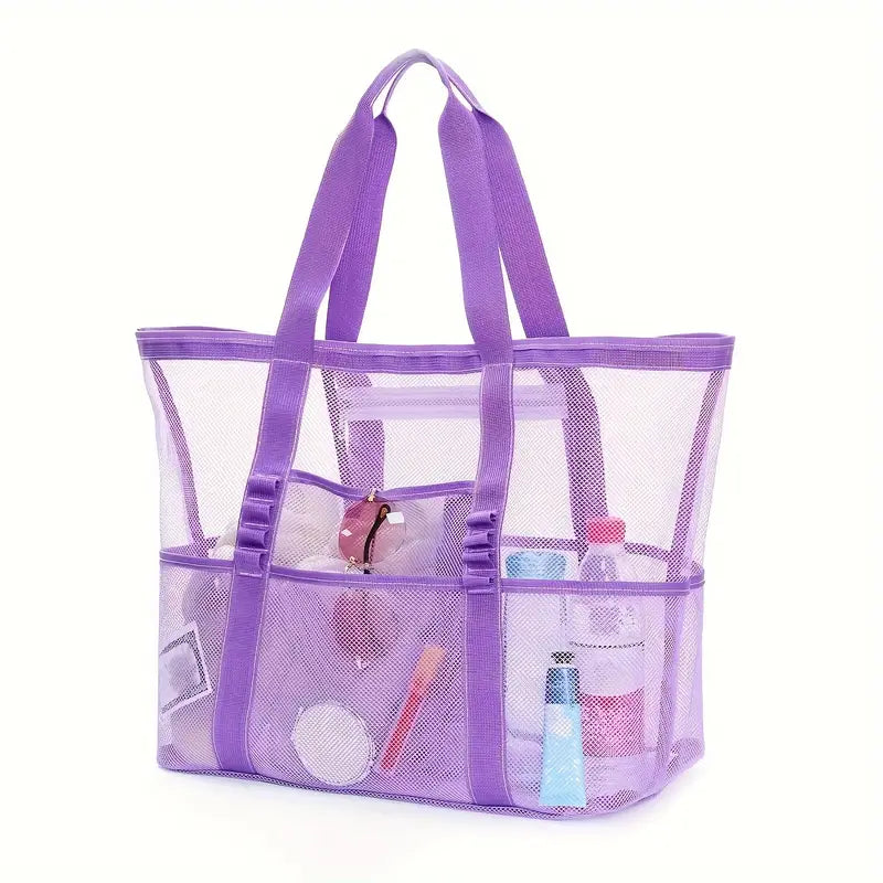 Bolsa de Praia em Malha Respirável de Grande