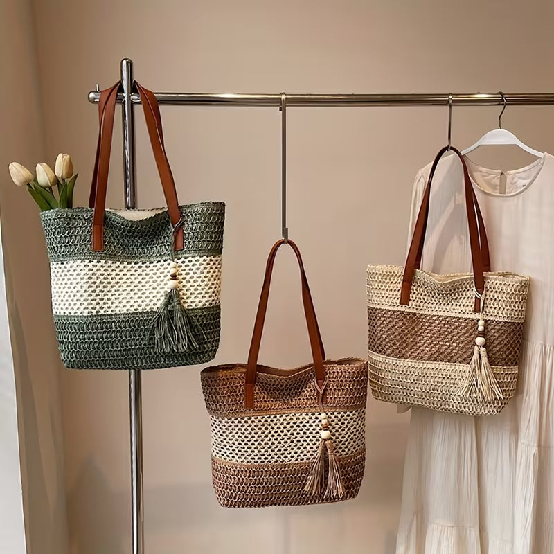 bolsa saybeleze trama artesanal com alça premium