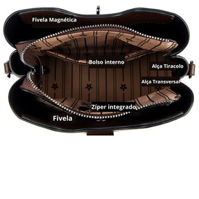 Bucket Bag Saybeleze Elegance Black Premium