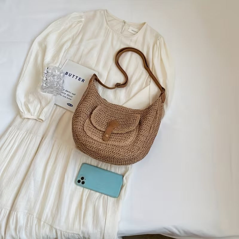 Bolsa Tote Grande Saybeleze Trama Natural