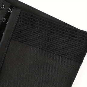 tecido respirável cinta modeladora feminina detalhes