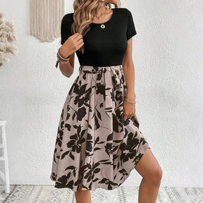 Vestido Midi Longo Belle Noir Classic