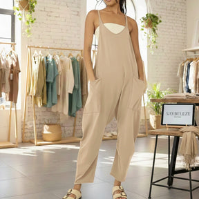 Macacão Feminino Pantacourt com Bolso