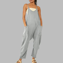 Macacão Feminino Pantacourt com Bolso