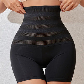 cinta modeladora alta compressão modelando corpo feminino