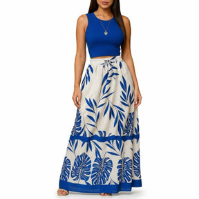 Conjunto Feminino Estampado - Estilo e Frescor para Seus Dias de Sol