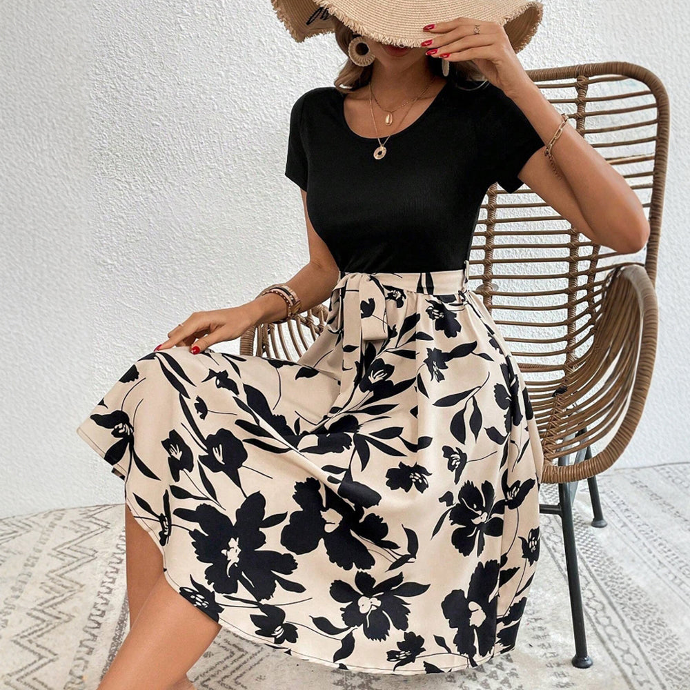 vestido longo belle noir classic feminino
